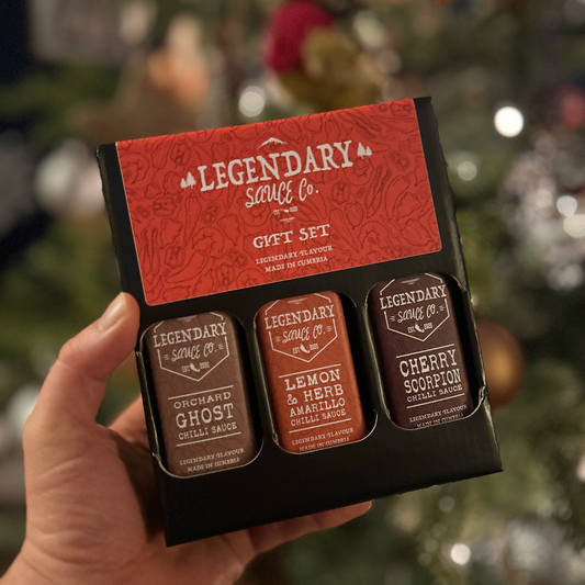 Legends Gift Set Box - Mix & Match Any 3 Sauces